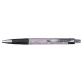 Girly Lavender Faux Glitter Sparkle Pen (Achterkant)