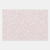 Girly Lavender Glitter Sparkle Birthday Inpakpapier Vel (Voorkant 2)
