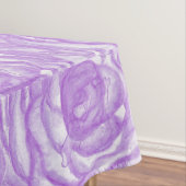 Girly Lavender Hand Painted Waterverf Rozen Tafelkleed (Voorbeeld)