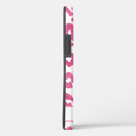 Girly Leopard Animal Print Pattern gepersonaliseer Case-Mate iPhone Case (Achterkant / Rechts)