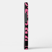 Girly Leopard Animal Print Pattern gepersonaliseer Case-Mate iPhone Case (Achterkant / Rechts)