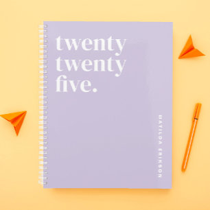 Girly Lichte Paarse School Planner