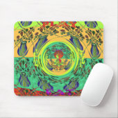 Girly Lovely Floral Mousepad Muismat (Met muis)