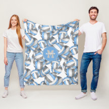 Girly Lt Blauw Grijs Volleybal Sport Team Kleuren