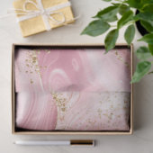 Girly Luxe roze roze geit met Gold Glitter Tissuepapier (Geschenk)