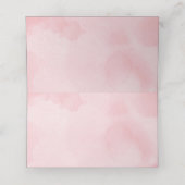 Girly Magical Garden Fairy Verjaardag Baby shower Plaatskaartje (Binnenkant ongevouwen)