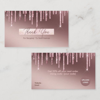 Girly make-up artiest glitter dank u visitekaartje