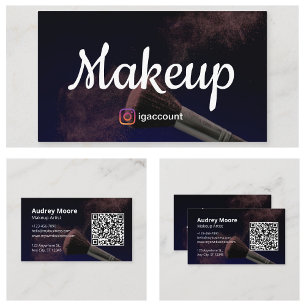 Girly make-up artiest visitekaartje
