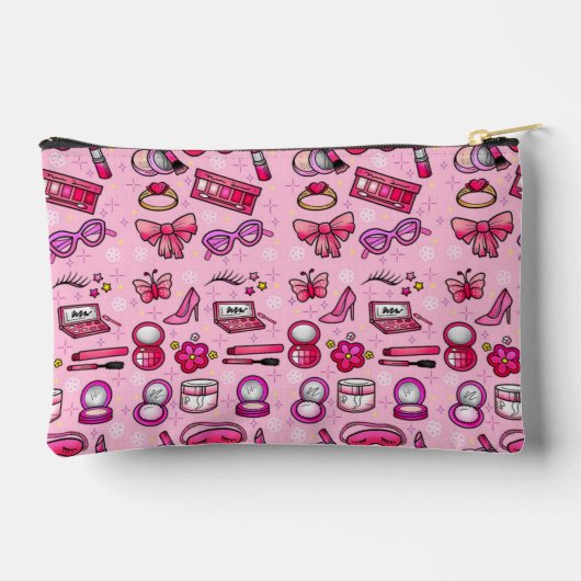 Girly Make-up - Roze Etui (Achterkant)