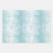 Girly Mint Aqua Geel Goud Inpakpapier Vel (Voorkant 2)