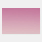 Girly Mint Pink Lavender Ombre Inpakpapier Vel (Voorkant 2)