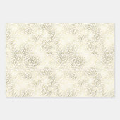 Girly Mint Waterverf Ombre Gold Leopard Print Inpakpapier Vel (Voorkant 2)