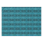 girly mode turquoise blauw alligatorleer tafelkleed (Voorkant (Horizontaal))