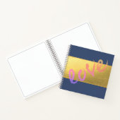 Girly Modern Gold, Love Notitieboek (Binnen)