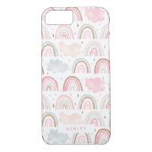 Girly Modern Rainbow Pattern Case-Mate iPhone Case (Achterkant)
