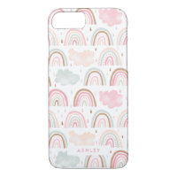Girly Modern Rainbow Pattern