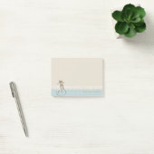 Girly Modern, Stippen, Nep Gouden Glitterende Kat Post-it® Notes (Kantoor)