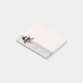 Girly Modern Trendy, Lace, Makeup Post-it® Notes (Schuin)