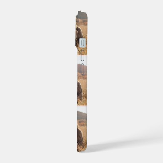 Girly Monogram Elegante foto Blush Roze iPhone 15 Case (Linkerkant)