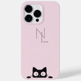 Girly Monogram minimalistisch Case-Mate iPhone 14 Pro Max Hoesje