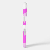 Girly Monogram Pink White Camouflage Pattern Case-Mate iPhone Case (Achterkant / Rechts)