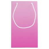 Girly Monograms Ombre Dusty roos Blush Pink Klein Cadeauzakje (Achterkant)