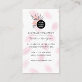 Girly New York Mode Designer Visitekaartje (Achterkant)