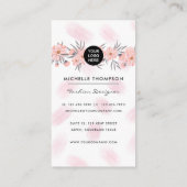 Girly New York Mode Designer Visitekaartje (Achterkant)