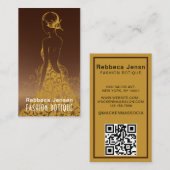 Girly New York Mode Designer Visitekaartje (Voorkant / Achterkant)