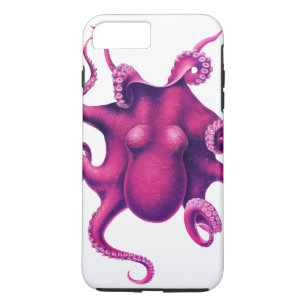 Girly Octopus Case-Mate iPhone Case