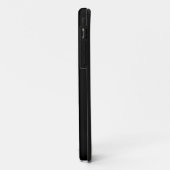 Girly Paars Black Silver Swirl iPhone5 Case-Mate iPhone Case (Achterkant/links)