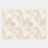 Girly Paars Gold Ombre Leopard Print Inpakpapier Vel (Voorkant 3)