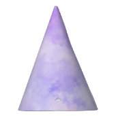 Girly Paars Pink Tie Dye Feesthoedjes (Rechts)