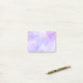 Girly Paars Pink Tie Dye Gold Confetti Post-it® Notes (Op bureau)