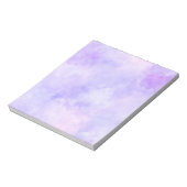 Girly Paars Pink Tie Dye Notitieblok (Linkerzijde)