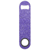 Girly Paars Sparkle Glitter Speed Flessenopener (Voorkant)