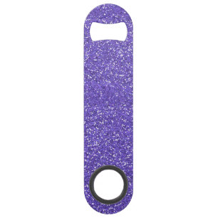 Girly Paars Sparkle Glitter Speed Flessenopener