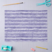 Girly Paarse Glitter Glam Stripes Tissuepapier (Craft)