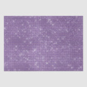 Girly Paarse Glitzy Sparkle Tissuepapier (Voorkant)