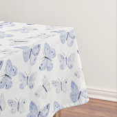 Girly Paarse Lavendel Vlinders Verjaardag Tafelkleed (Voorbeeld)