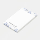 Girly Paarse lavendelvlinders Post-it® Notes (Schuin)