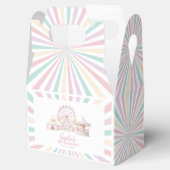 Girly Pastel Kleur Carnaval Circus Kinderen Verjaa Bedankdoosjes (Geopend)