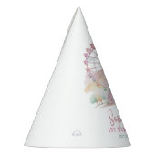 Girly Pastel Kleur Carnaval Circus Kinderen Verjaa Feesthoedjes (Links)