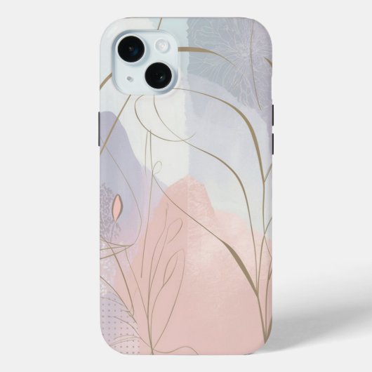 Girly Pastel minimalistische kunst Case-Mate iPhone Case (Achterkant)