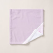 Girly Pastel Paarse Regenboog Zeemeermin Verjaarda Bad Handdoek (Wasdoekje)