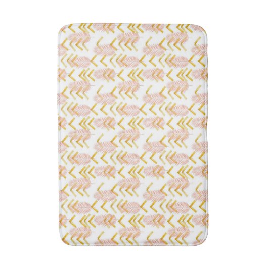 Girly Pattern Bathroom Mat (Voorkant Verticaal)