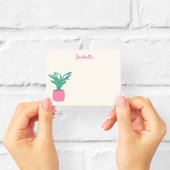 Girly Peace Lily Houseplant Post-it® Notes