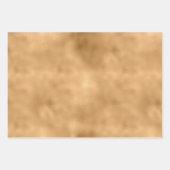 Girly Peach Gold Leopard Glitter Inpakpapier Vel (Voorkant 2)