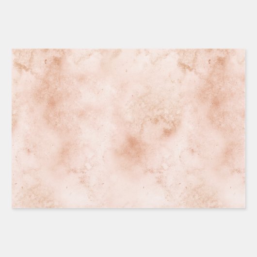 Girly Peach Gold leopard print roze Glitter Glitzy Inpakpapier Vel (Voorkant 3)