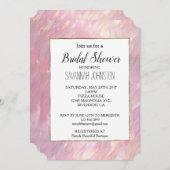 Girly Pearl Pink Kaart (Voorkant / Achterkant)